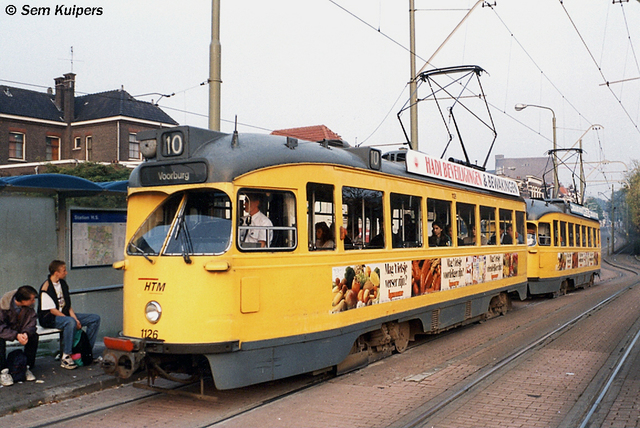 Foto van HTM Haagse PCC 1126 Tram door RW2014