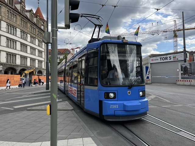Foto van MVG GT6N 2161 Tram door Stadsbus