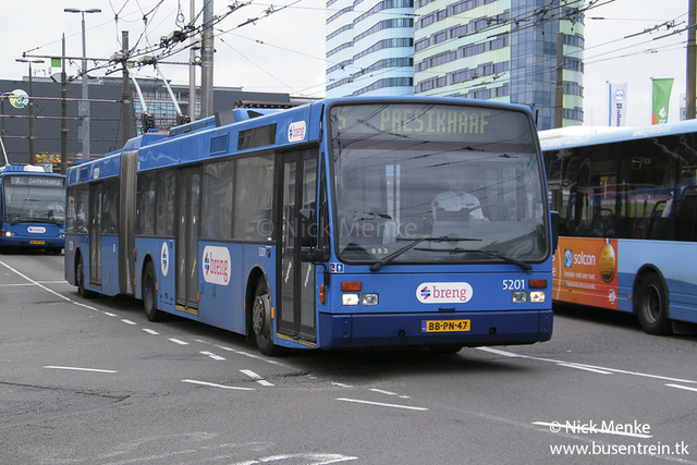 Foto van NVO Van Hool AG300TD 5201 Gelede bus door Busentrein