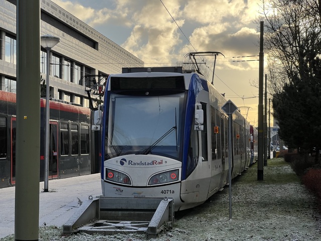 Foto van HTM RegioCitadis 4071 Tram door Stadsbus