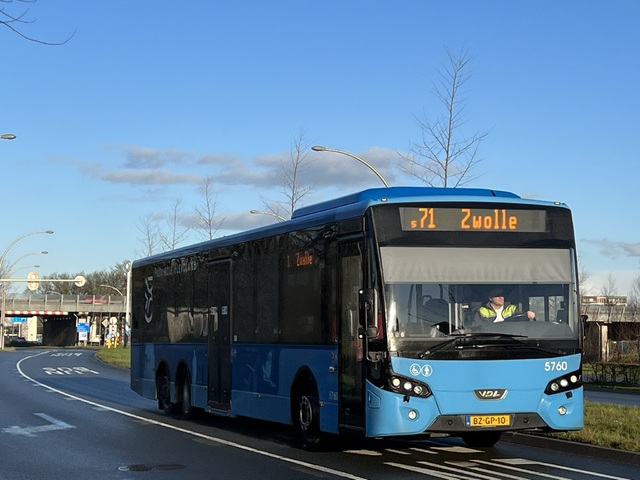 Foto van OVinIJ VDL Citea XLE-137 5760 Standaardbus door Stadsbus
