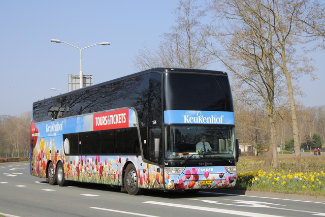 Foto van BKR Van Hool Astromega 154 Dubbeldekkerbus door K333
