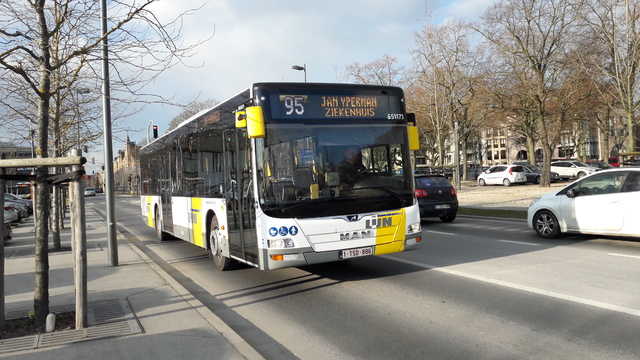 Foto van DeLijn MAN Lion's City 551173 Standaardbus door BusfanTom