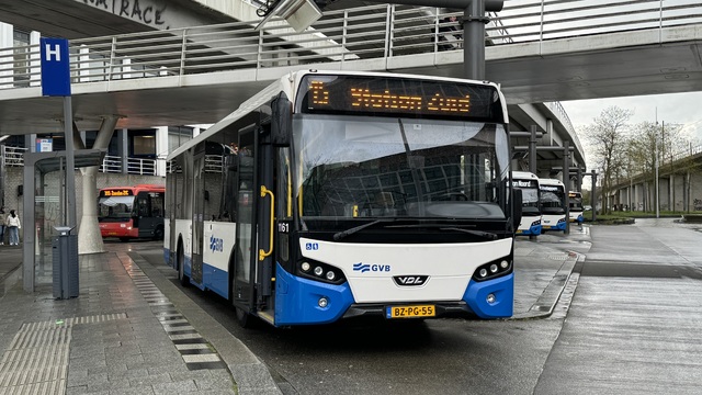 Foto van GVB VDL Citea SLF-120 1161 Standaardbus door SteefAchterberg