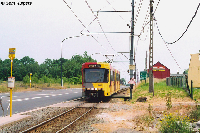 Foto van TEC BN LRV 7416 Tram door RW2014