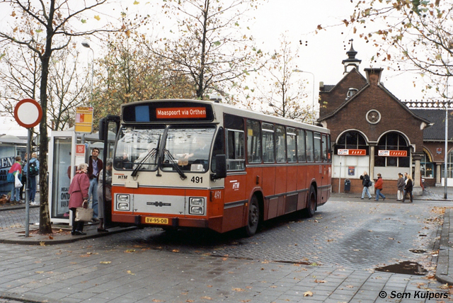 Foto van HTM DAF-Hainje CSA-II 491 Standaardbus door RW2014