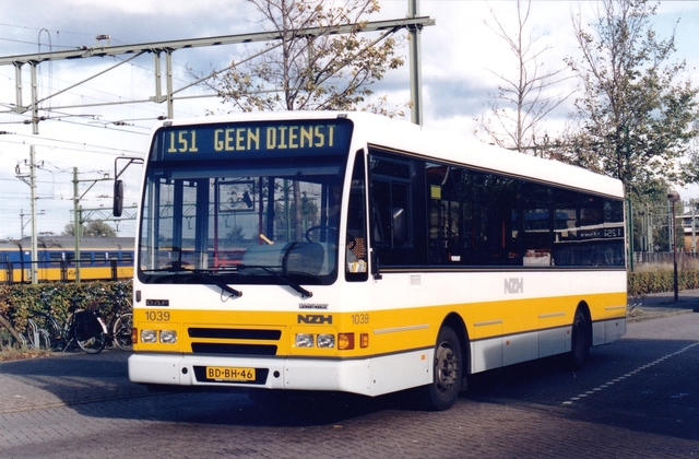Foto van NZH Berkhof 2000NL 1039 Standaardbus door wyke2207