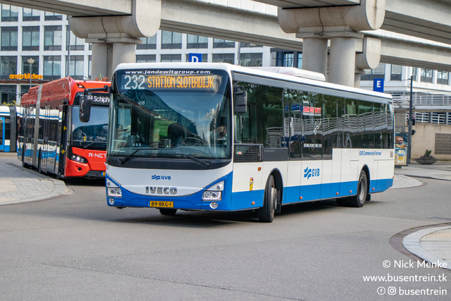 Foto van GVB Iveco Crossway LE (13mtr) 432 Standaardbus door_gemaakt Busentrein