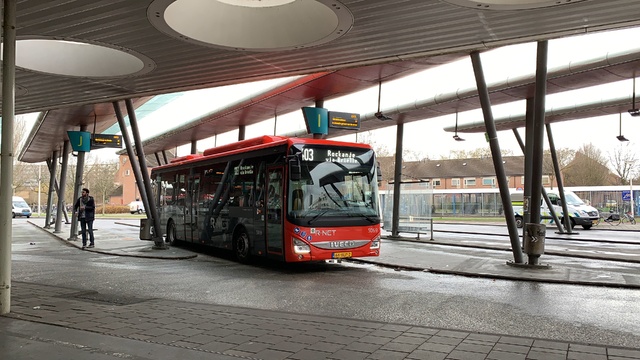 Foto van EBS Iveco Crossway LE CNG (12mtr) 5069 Standaardbus door Stadsbus