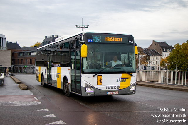 Foto van DeLijn Iveco Crossway LE (12mtr) 5727 Standaardbus door_gemaakt Busentrein