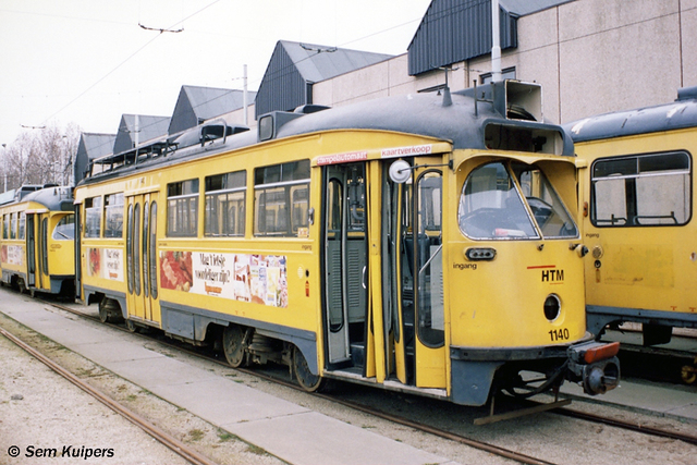 Foto van HTM Haagse PCC 1140 Tram door RW2014