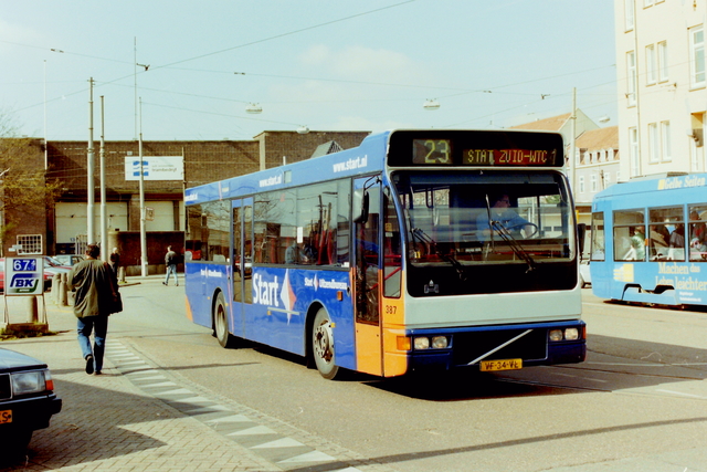 Foto van GVB Berkhof 2000NL 387 Standaardbus door CN6635
