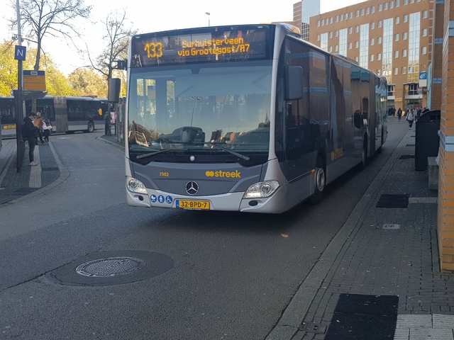 Foto van QBZ Mercedes-Benz Citaro G 7502 Gelede bus door_gemaakt treinspotter-Dordrecht-zuid