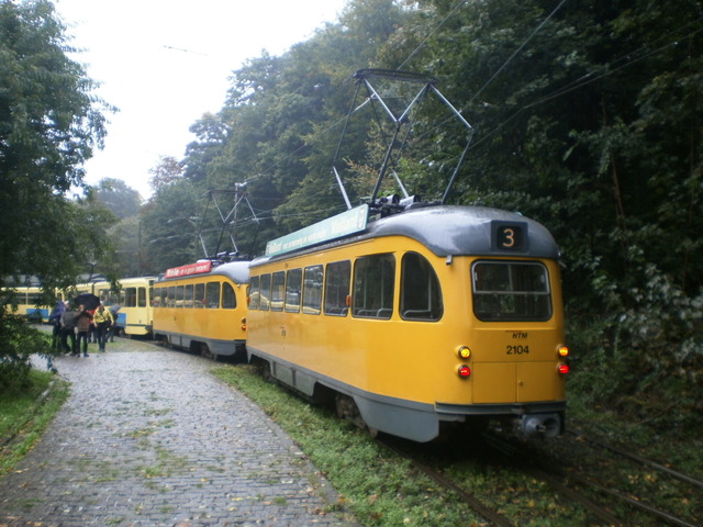 Foto van HTM Haagse PCC 2104 Tram door Perzik