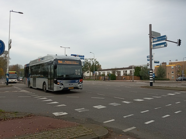 Foto van RET VDL Citea SLE-120 Hybrid 1224 Standaardbus door Sneltram