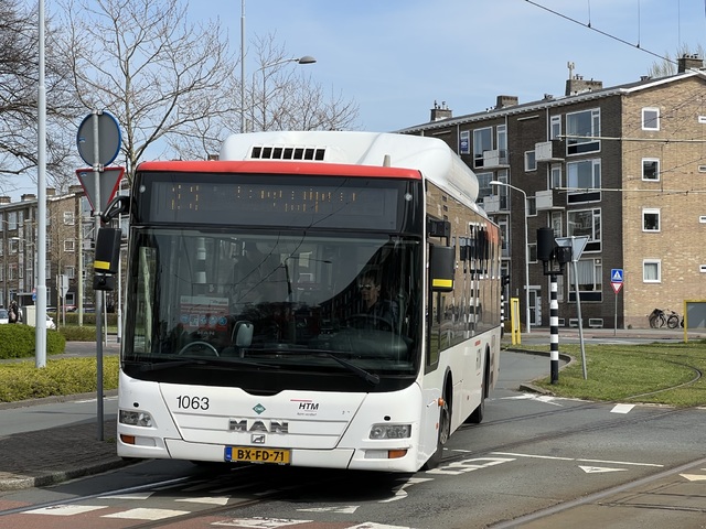 Foto van HTM MAN Lion's City CNG 1063 Standaardbus door_gemaakt Stadsbus