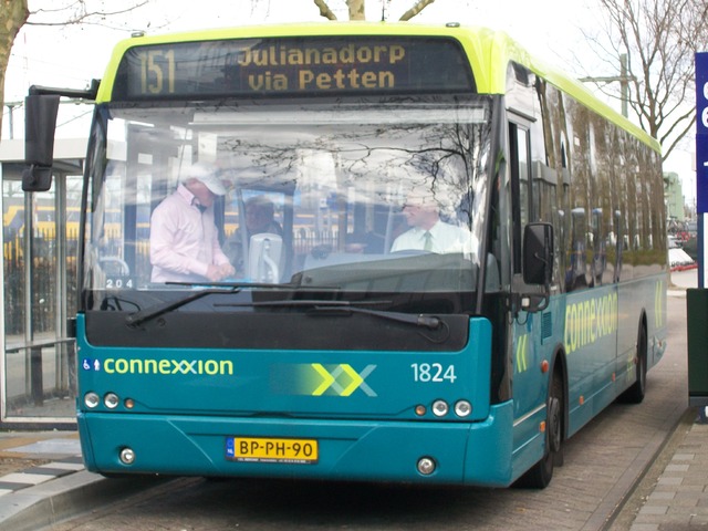 Foto van CXX VDL Ambassador ALE-120 1824 Standaardbus door wyke2207