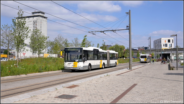 Foto van DeLijn Jonckheere Transit 2000 G 4961 Gelede bus door WDaelmans