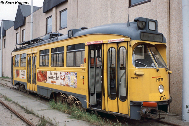 Foto van HTM Haagse PCC 1118 Tram door RW2014