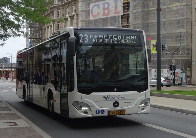 Foto van Vandivinit Mercedes-Benz Citaro 2143 Standaardbus door Rotterdamseovspotter