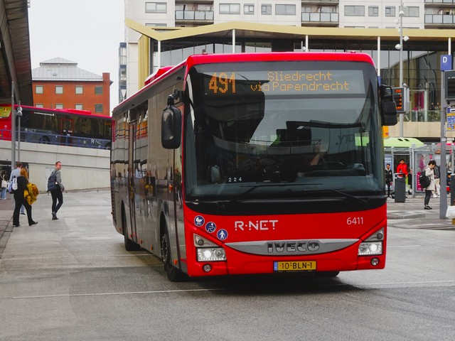 Foto van QBZ Iveco Crossway LE (13mtr) 6411 Standaardbus door Rotterdamseovspotter