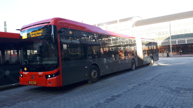 Foto van CXX Ebusco 2.2 (18mtr) 9801 Gelede bus door_gemaakt glenny82