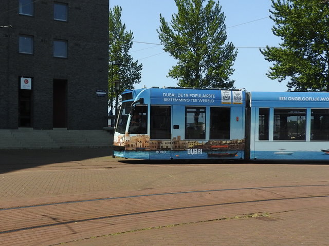 Foto van GVB Siemens Combino 2093 Tram door treinspotter2323