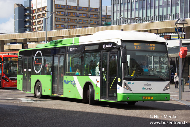 Foto van ARR Van Hool A300 Hybrid 4884 Standaardbus door Busentrein