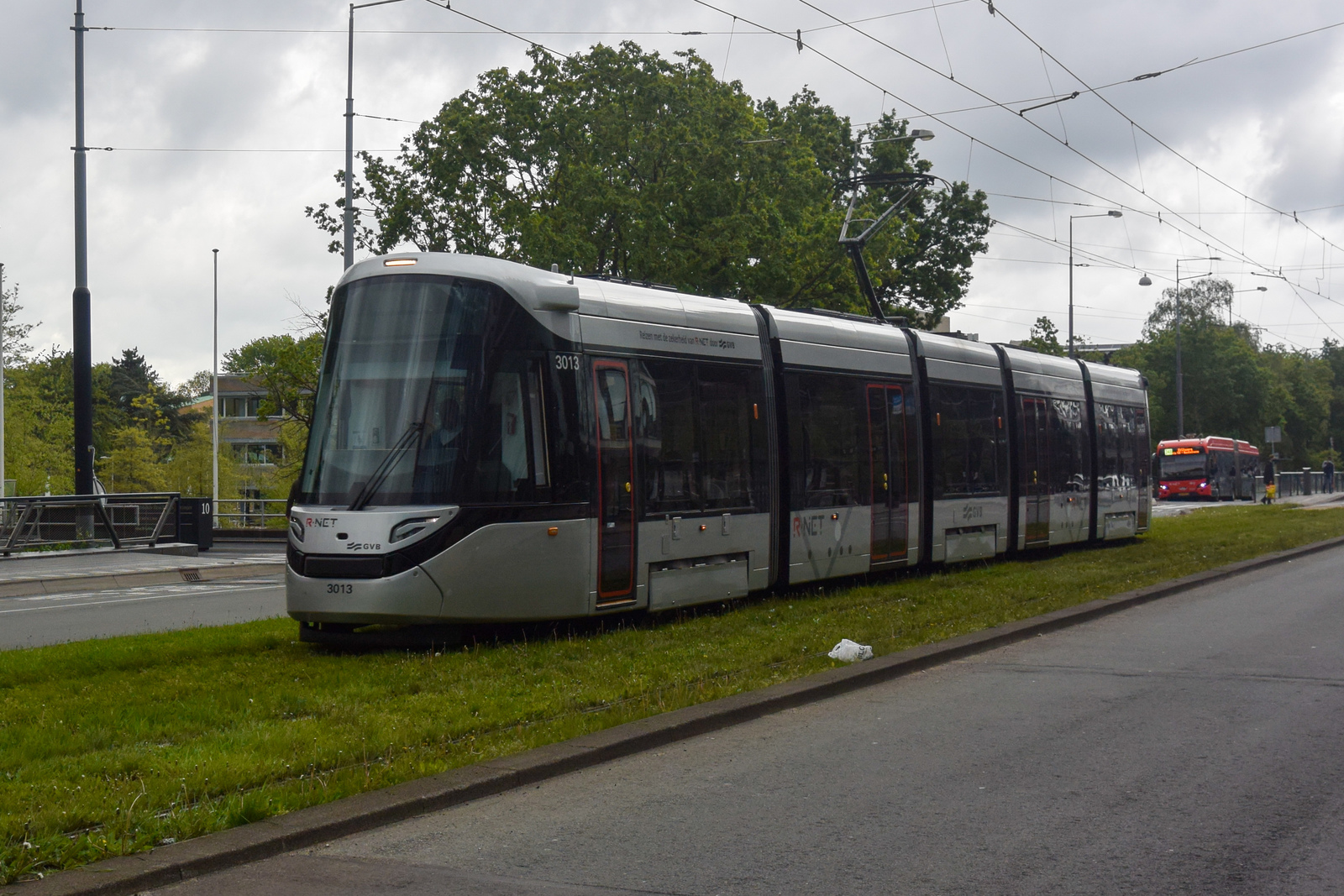 Foto van GVB 15G-tram (Urbos) 3013