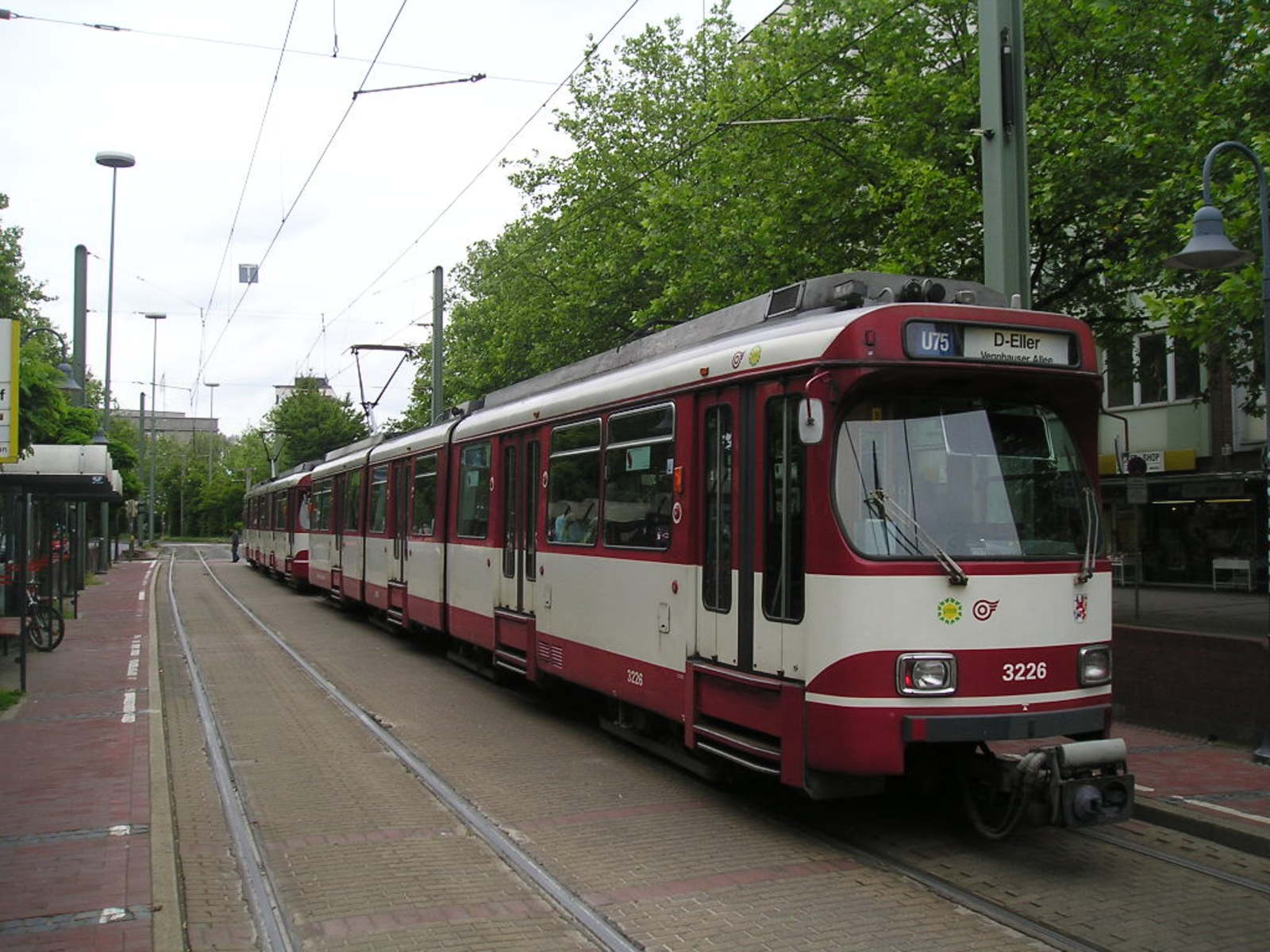 Foto van Rheinbahn GT8S 3226