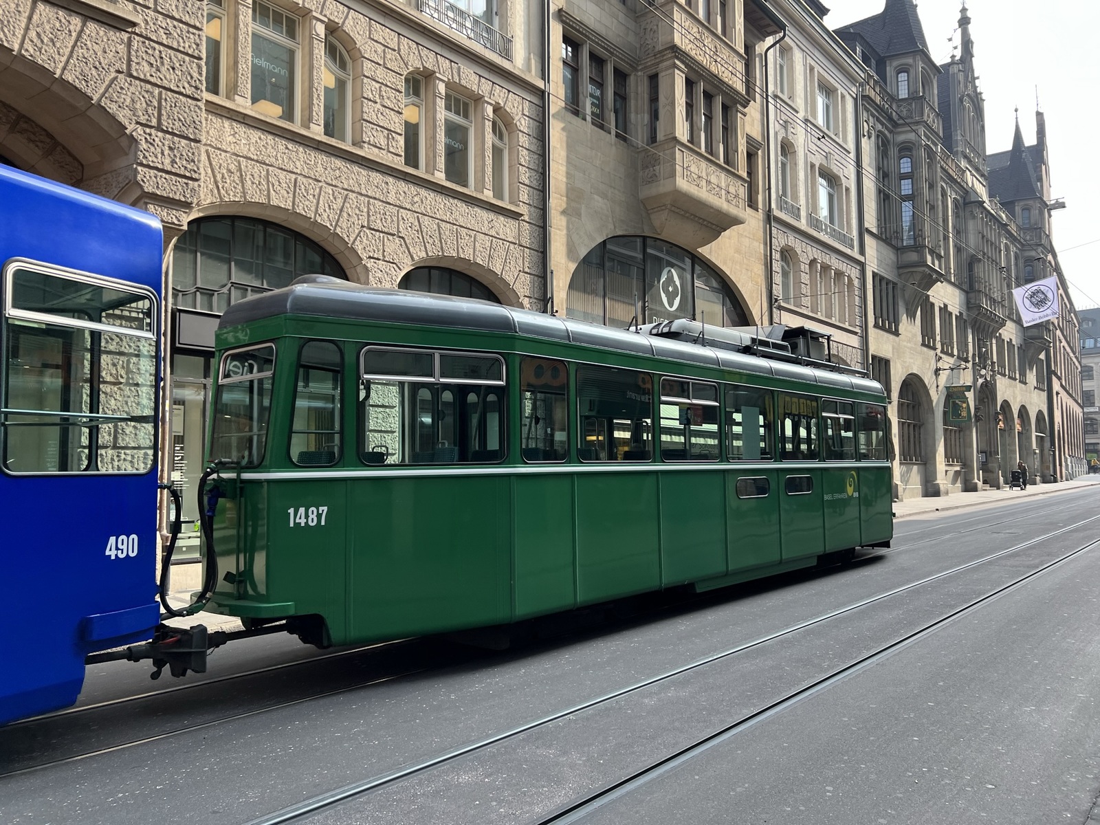 Foto van BVB Diverse trams 1487