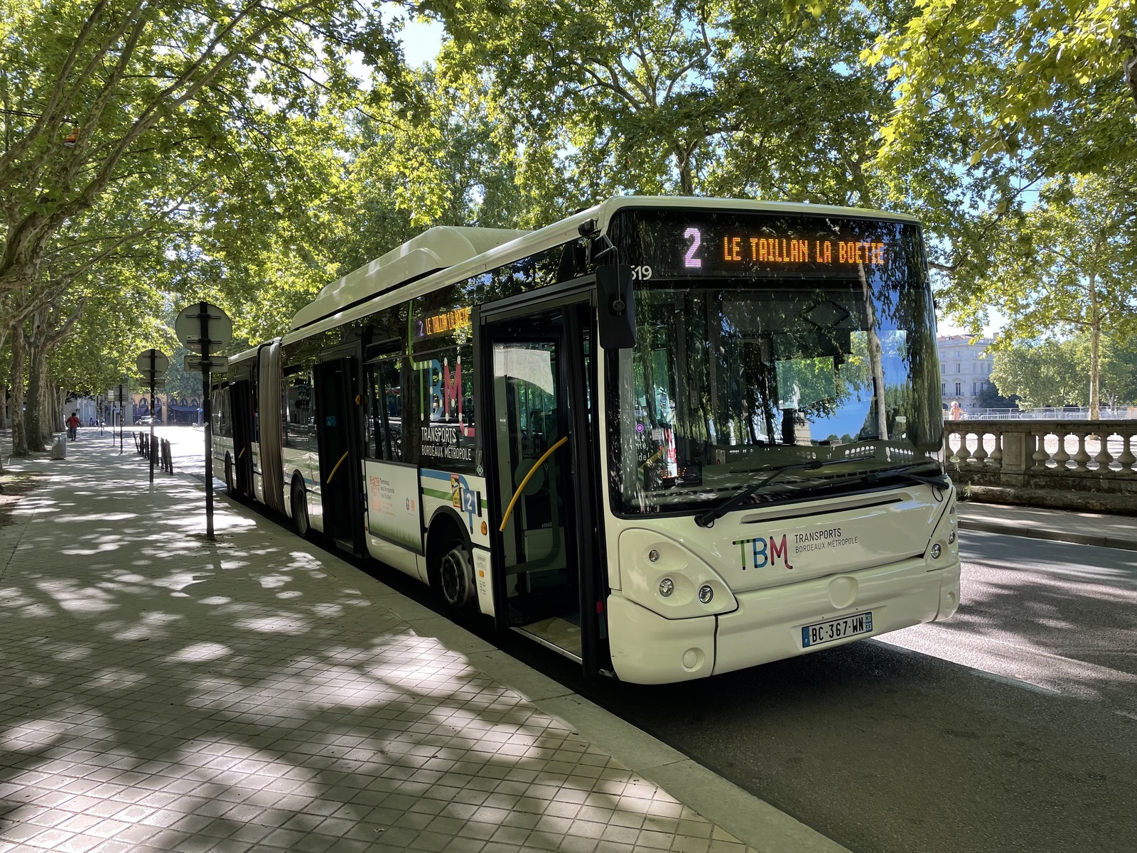 Foto van Bordeaux Irisbus Citelis CNG (18mtr) 619