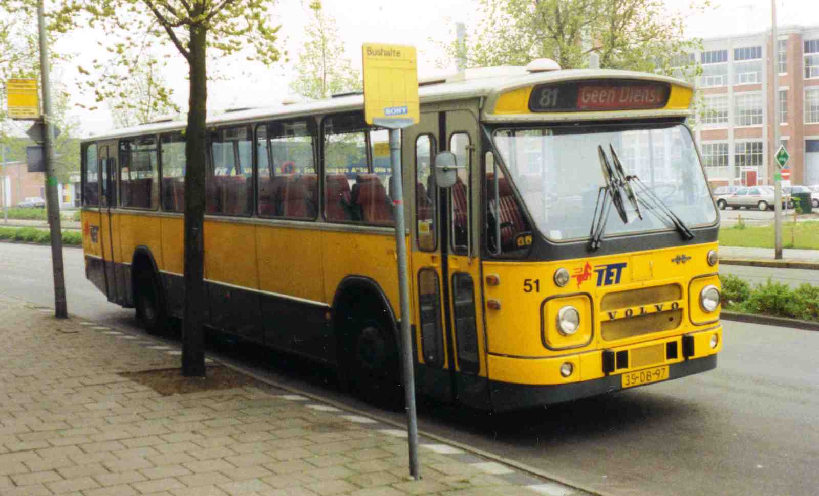 Foto van TET Volvo/Hainje Standaardstreekbus 51 (ESO 3251)