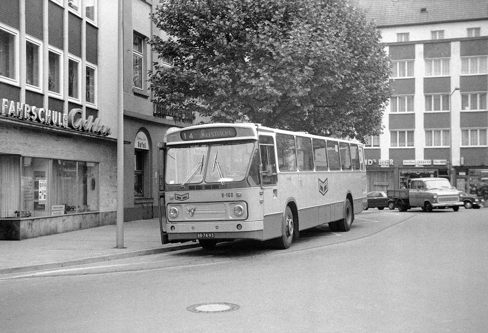 Foto van VSL Leyland-Verheul Standaardstreekbus 8-160 (ESO 1085)