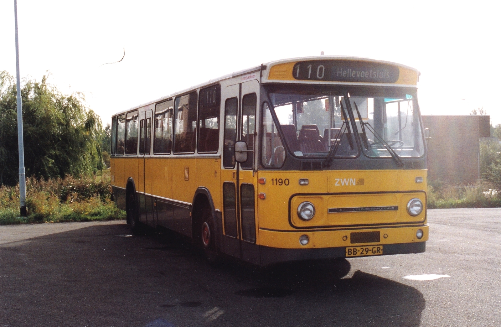 Foto van ZWN Leyland-Den Oudsten Standaardstreekbus 1190