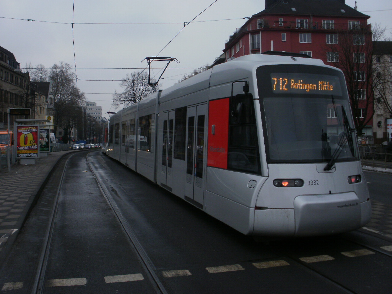 Foto van Rheinbahn NF8U 3332