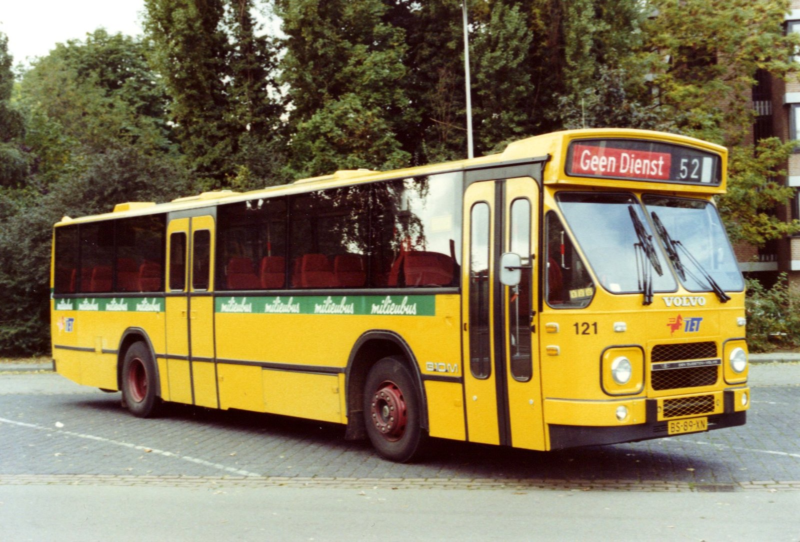Foto van TET Volvo-Den Oudsten Standaardstreekbus 121 / 3398