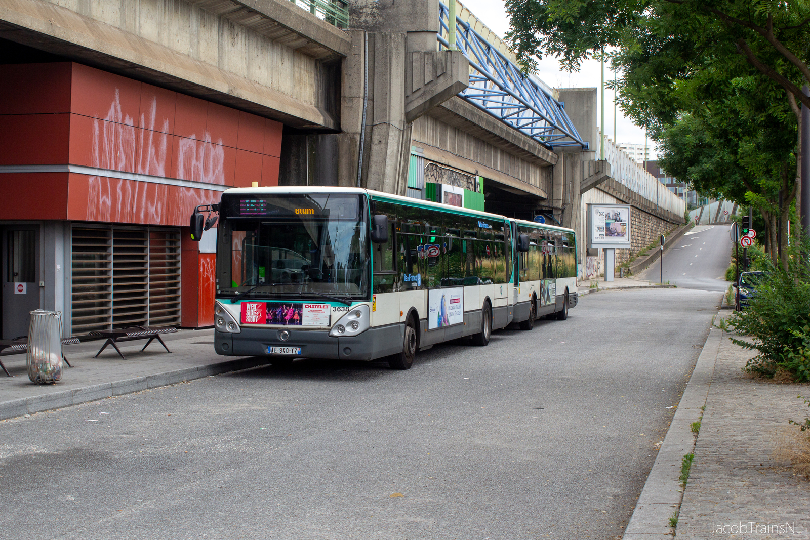 Foto van RATP Irisbus Citelis (12mtr) 3638