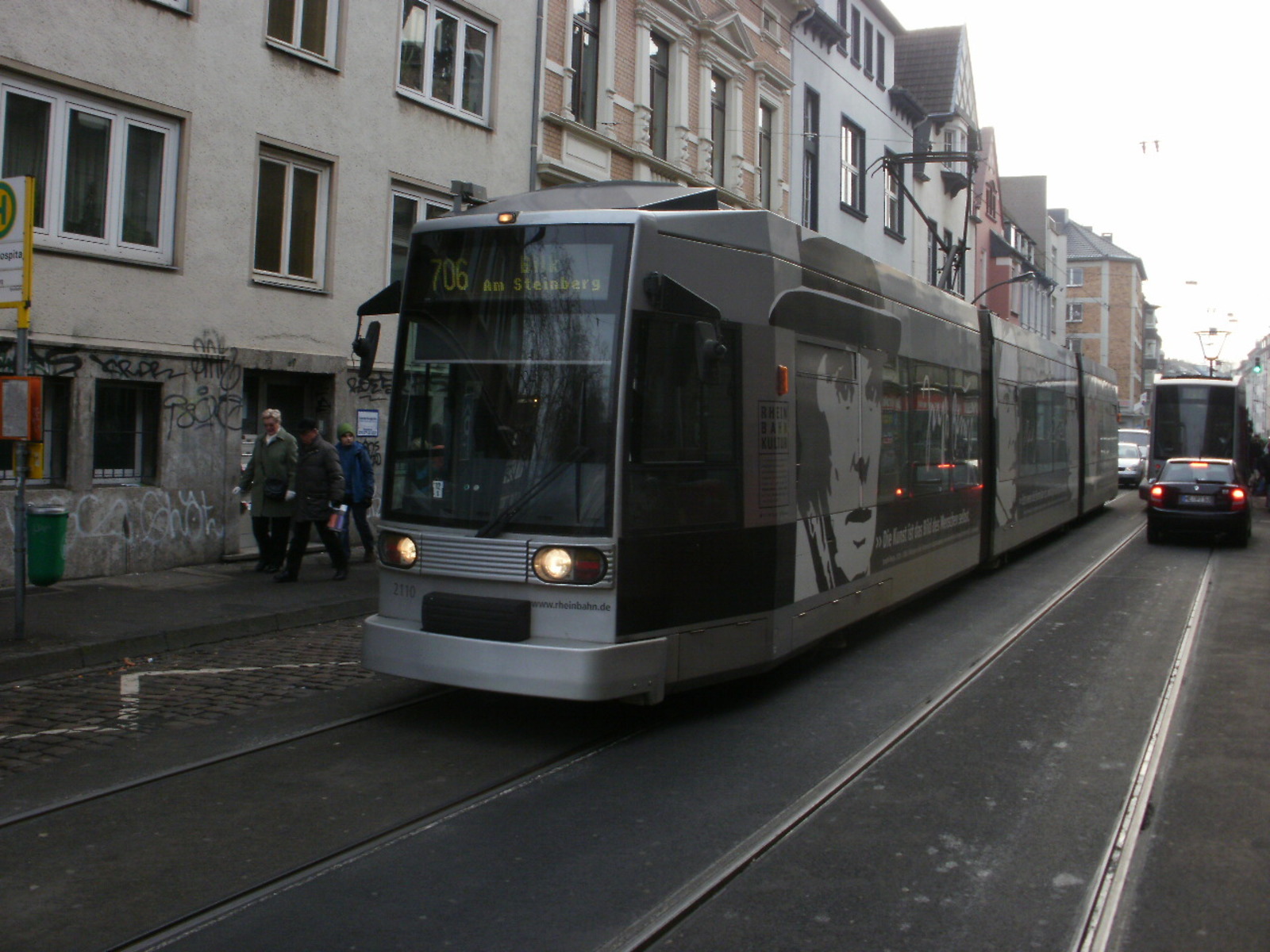 Foto van Rheinbahn NF6 2110